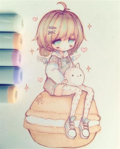 Giant Macaron And Bunny Shaped Meringue ｡ O≧ ≦o ｡ Lately I