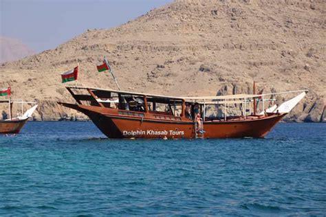 From Khasab Fjords Of Musandam Dhow Cruise Buffet Lunch GetYourGuide