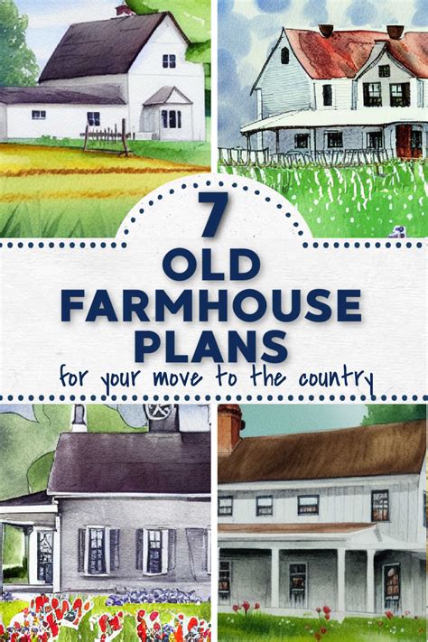 7 Gorgeously Old-Fashioned Farmhouse Plans