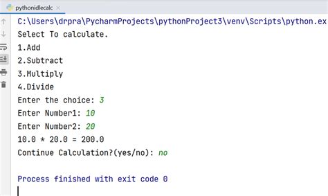 Calculator Program In Python On Different Ides Copyassignment