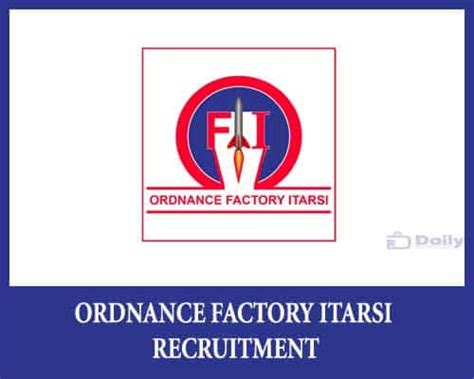 Ordnance Factory Itarsi Recruitment 2024 Apply For 80 Vacancies