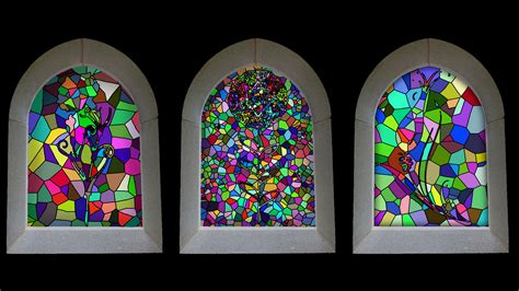 Artstation Stained Glass Material And Texture Pack With Unreal