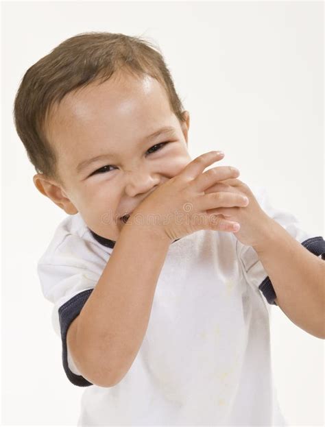 Giggling Boy Stock Photo Image 10794780