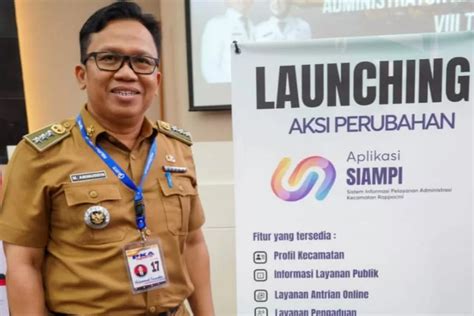 Permudah Akses Pelayanan Ke Warga Camat Rappocini Launching Aplikasi