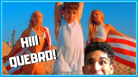 Reagindo Now United All Day Josh Quase Quebro O Bra O Youtube