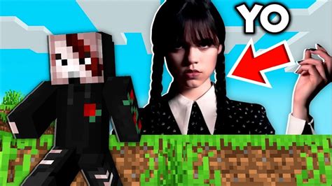 Me Transformé en MERLINA para Asustar a Mi Amigo en Minecraft YouTube