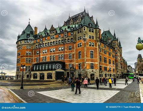 Fairmont Le Ch Teau Frontenac Old Quebec City Quebec Canada