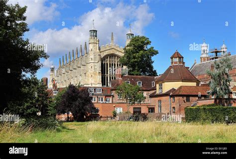 Eton College Chapel And Buildings Stock Photo Alamy