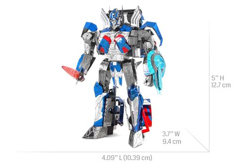 Optimus Prime Metal Earth Transformers Premium Series Innovatoys