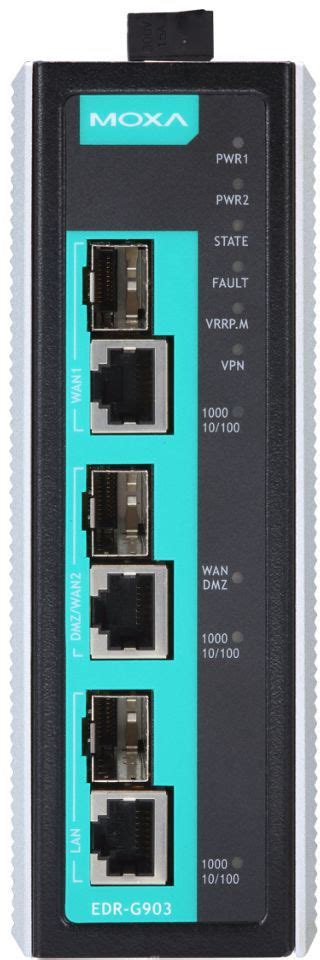 Moxa Edr G Industrial Secure Router Edr G Dustin No