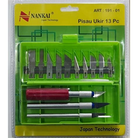 Jual Pisau Ukir Pahat Kayu Set Hobby Knife Set Pcs Jakmall