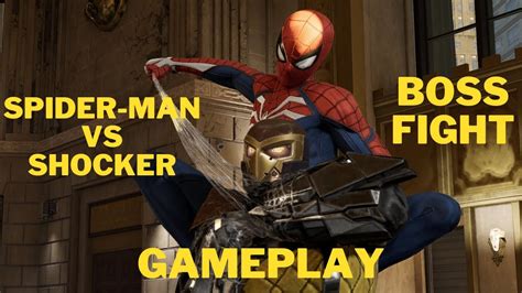 Shocker Boss Fight Marvel S Spider Man Remastered PC Gameplay On