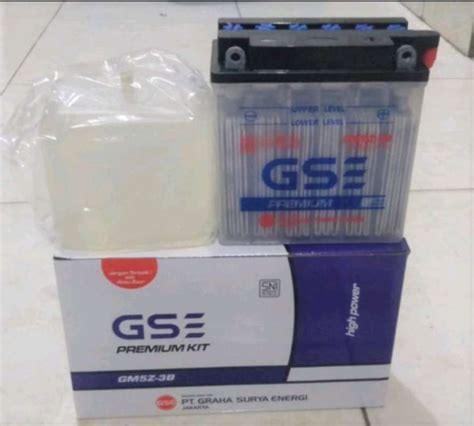 Jual Gs Premium Aki Motor Basah Gs Gm Z B Kit Supra Lama Mio Lama