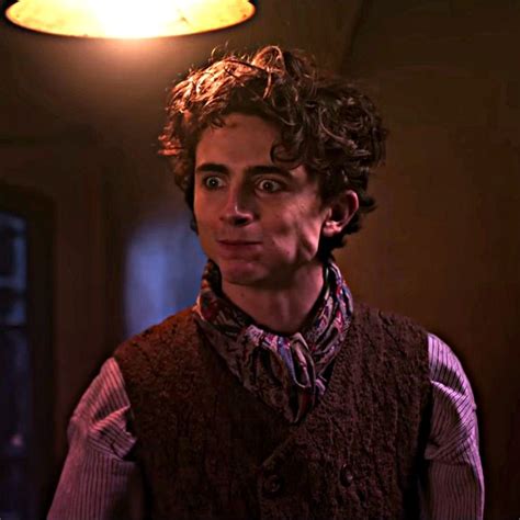 Who is Timothée Chalamet as Wonka?