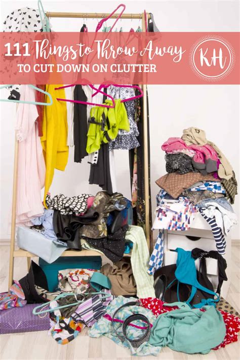 111 Things to Throw Away to Cut Down on Clutter - Healthy Living