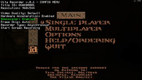 Vita Recorder Vita Homebrew Apps Plugins Gamebrew