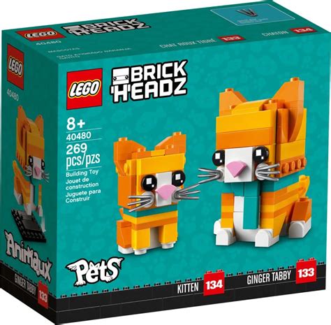 All Three New Brickheadz Pets Sets Are Now Listed On Lego