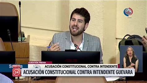 Diputados Discuten Cuestión Previa De Acusación Constitucional Contra Guevara 24 Horas Tvn