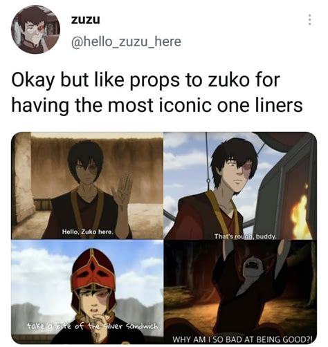 MY NAME IS ZUKO SON OF URSA AND FIRE LORD OZAI PRINCE OF THE FIRE