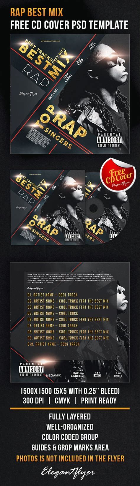 Pin on Free CD & DVD cover templates in PSD