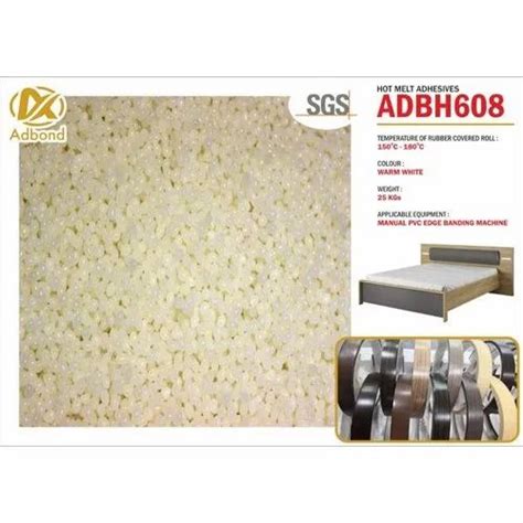 Warm White ADBH608 Hot Melt Adhesives Rs 300 Kg Adbond Industries Private Limited ID