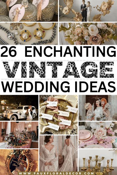 26 Vintage Wedding Theme Ideas to Live Your Retro Dreams