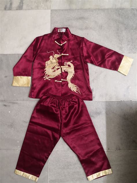 Traditional Chinese Style Samfu, Babies & Kids, Boys' Apparel, 4 to 7 ...