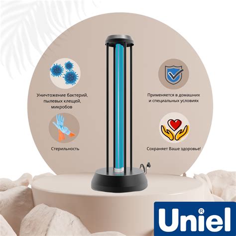 Купить UGL-T01A-36W-UVCO BLACK Светильник ультрафиолетовый ...