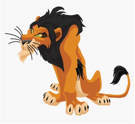 The Lion King Scar Simba Clip Art - Scar The Lion King Art, HD Png ...