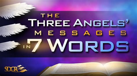 The Three Angels Messages In 7 Words Dustin Butler Youtube