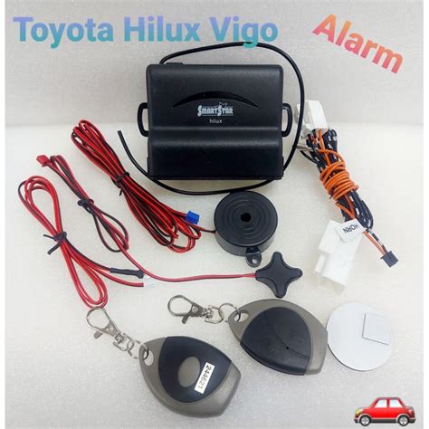 Toyota Hilux Vigo Car Alarm System Security Plug Play Shopee