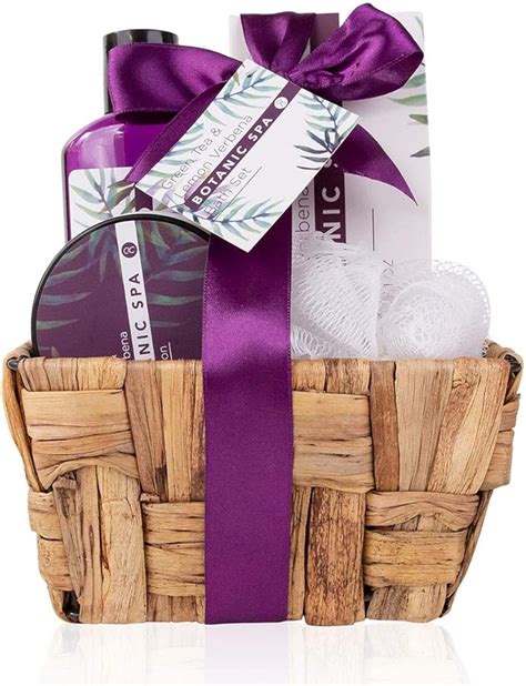 Accentra Botanic Spa Women S Bath Set In Seagrass Basket Piece Care