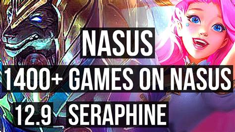 NASUS Vs SERAPHINE MID 1400 Games 1 6M Mastery Legendary 9 2 6