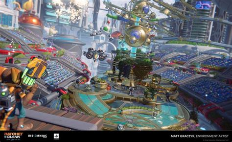 Ratchet Clank Rift Apart Megalopolis Parade Great Clock Float