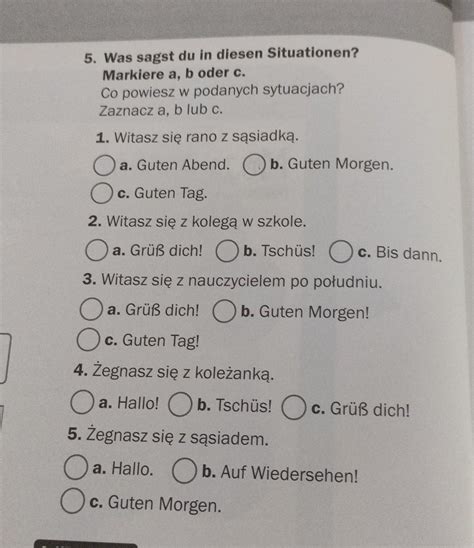 Cwiczenia Do Niemieckiego Maximal Klasa Szkoly Podstawowej Strona