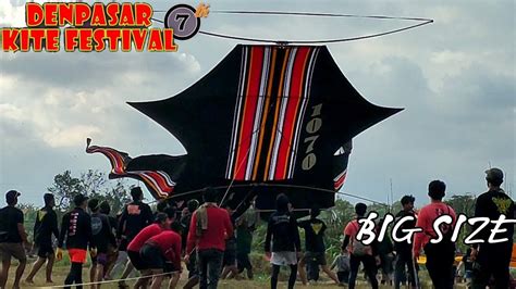 Lomba Layang Layang Pelangi Denpasar Kite Festival Bali Seri