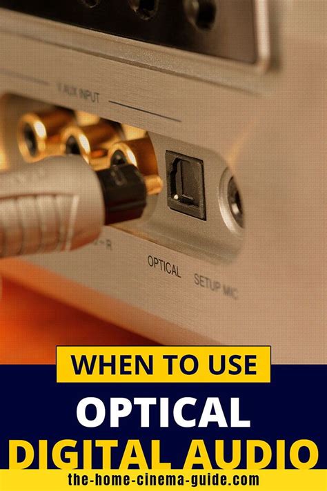 Optical digital audio cable connection explained – Artofit