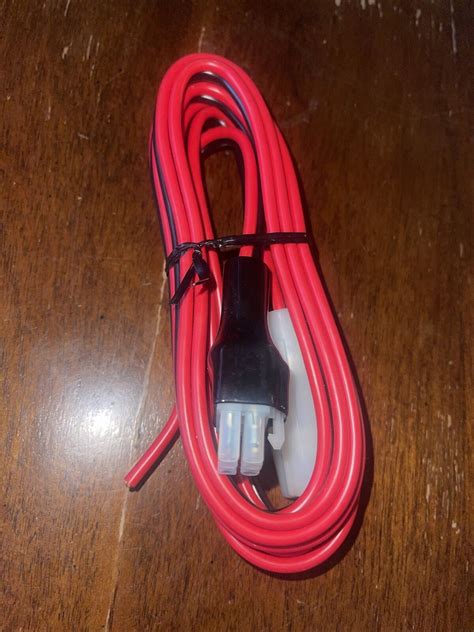 Icom Oem Dc Power Cord Radio From Icom Fits Yaesu Kenwood Nos Ebay