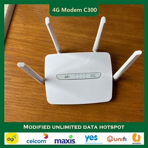 Unlocked Modified NEW 4G LTE CPE C300 Wireless Router Unlimited Hotspot