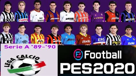 Efootball Pes Serie A Classic Patch By Mjwizards Youtube