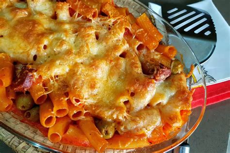 Macarrones Con Chorizo Y Tomate Al Horno Receta BonApeti Net