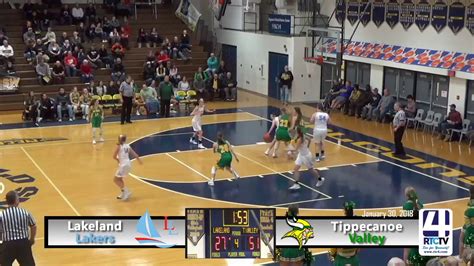 Tippecanoe Valley Girls Basketball Vs Lakeland YouTube