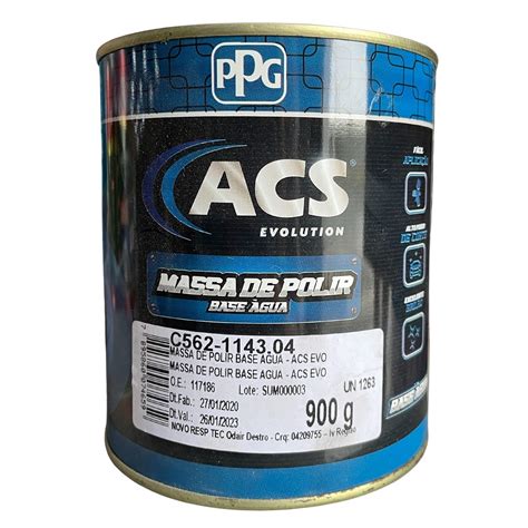 Massa De Polir Base Agua Evolution Gr Ppg Shopee Brasil