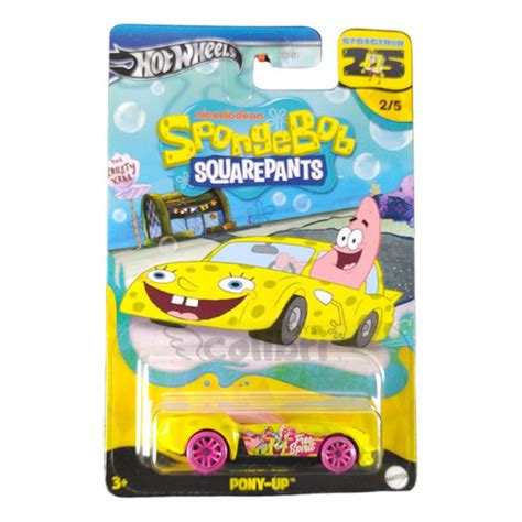 Hot Wheels Tem Ticos Bob Esponja Pony Up Hrv Shopee Brasil