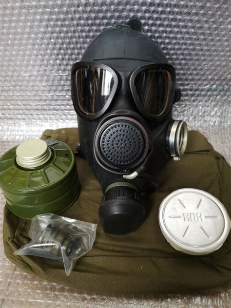 Very Rare Special Military Russian Gas Mask GP 7v PMK Soviet Etsy