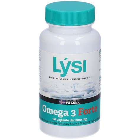 Lysi Omega 3 Forte 60 Capsule 60 Pz Redcare