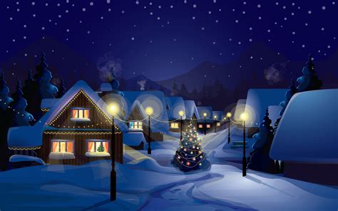 Christmas Village 4k Wallpapers - Wallpaper Cave