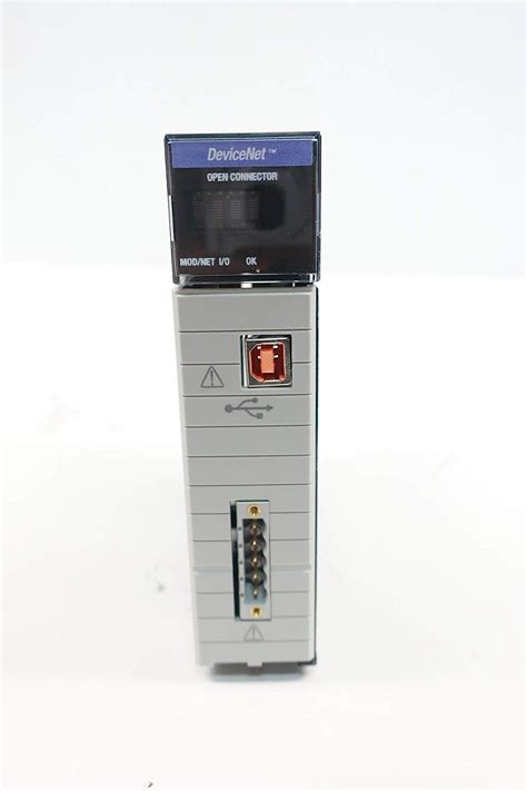 ALLEN BRADLEY 1756 DNB CONTROLLOGIX DEVICENET BRIDGE SCANNER MODULE