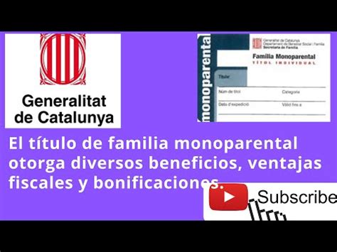 Renovar Carnet Familia Monoparental Catalunya Descubre Todo Lo Que