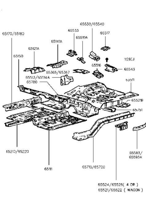 Genuine Hyundai Panel Front Floor